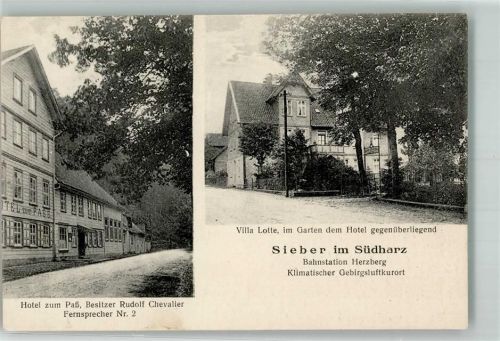 37412 W3429 Sieber - Hotel zum Paß Villa Lotte
