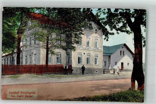 Voigtsgrün 1916 Gasthaus Voigsgrün