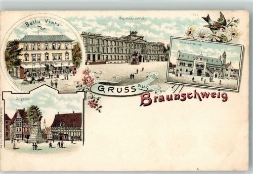 Braunschweig Burgplatz Dankwarderode Bella Vista Residenz-Schloß