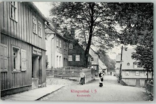 Klingenthal Kirchstraße Blumenhalle Sänger