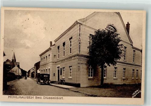 Mühlhausen 1920 Hotel zur Post