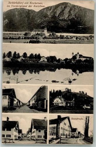 Schlehdorf Kochelsee Karpfsee Fischreusen Seestraße Kloster Benediktbeuren
