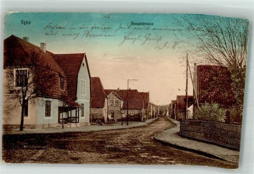28857 W2808 Syke 1912 - Hauptstrasse