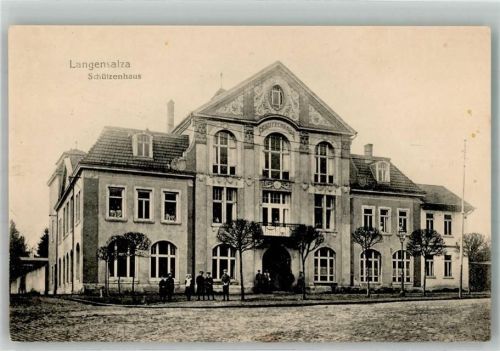 Bad Langensalza 1917 Gasthaus Schützenhaus