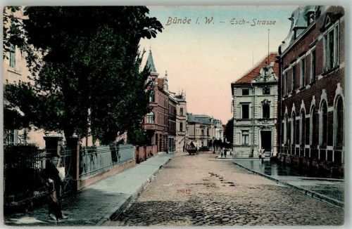 Bünde 1911 Eschstrasse