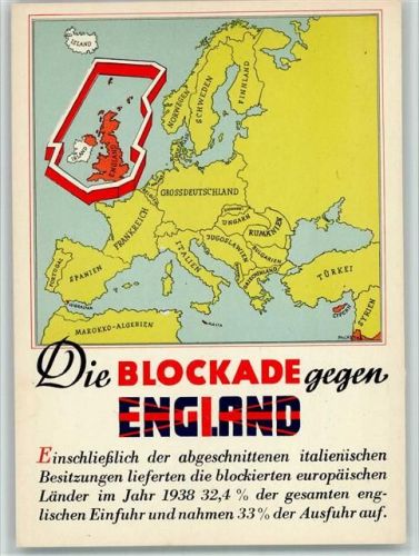 Blockade gegen England
