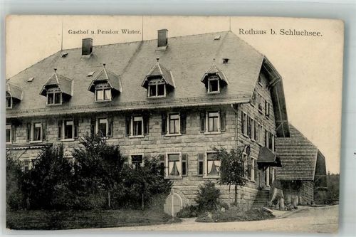 Rothaus 1912 Gasthaus-Pension Winter