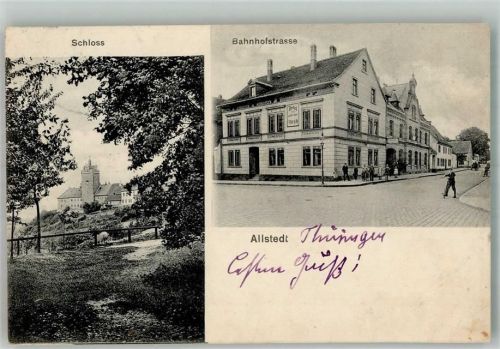 Allstedt Bahnhofstrasse Schloss Allstedt