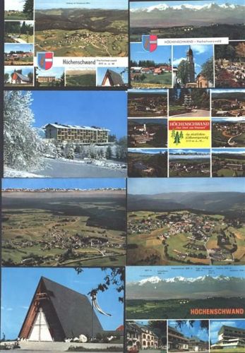 Höchenschwand Lot mit 10 div AK