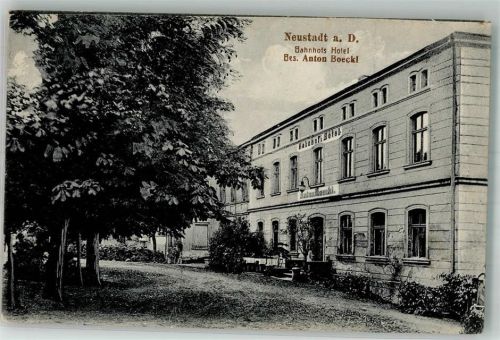 Neustadt 1914 Bahnhofs-Hotel
