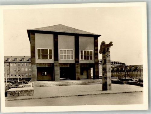 Dölau 1941 Luftwaffenlazarett Feldpost Dölau über Halle (Saale) Flugziel an der Heide