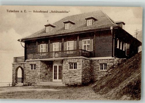 Decin Schießstand Schützenhöhe 1925