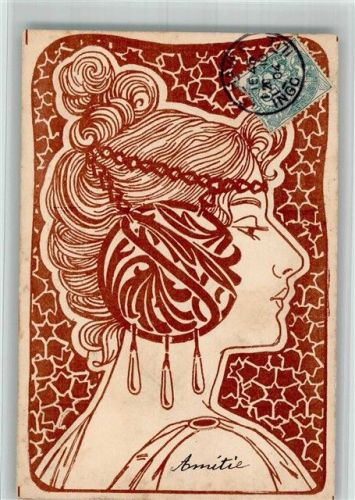 1904 Frauenschönheit Illustrateur G. Deflin , Broderie Illustree Nr. 23