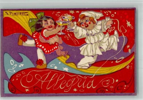 Firenze 1925 Allegra Aperitivo Fasching Karneval