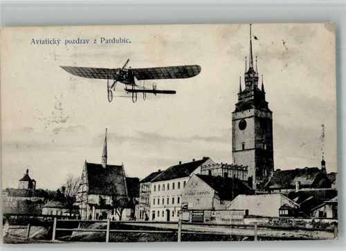 Pardubice 1910 Aviatik Fluggerät