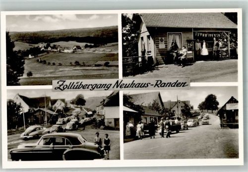 Randen Zollübergang Neuhaus-Randen Grenze Grenzer Kiosk