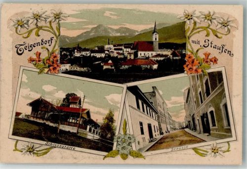 Teisendorf Staufen Schiessstätte Dorfstraße Kirche St. Andreas