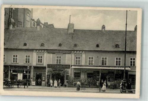 Wien 1913 Gasthaus zum goldenen Hirschen Pilsener Bier-Heilanstalt Bauer
