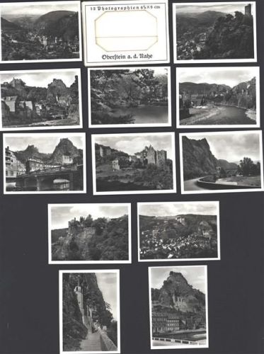 Idar-Oberstein Oberstein , Kleinfotoserie mit 12 St im Originalumschlag