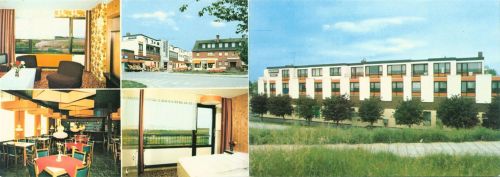 Schillig Hotel Seeblick Innen- und Aussenansicht Klappkarte