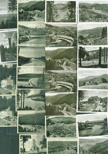 Forbach und Umgebung Lot mit 34 Fotos 9x7cm und 20 Fotos 3x2cm