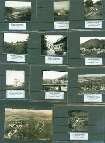 Dhaun Lot mit 46 Fotos verschiedene Grössen Original aus Archiv eines Ansichtskartenverlages wenige mehrfach