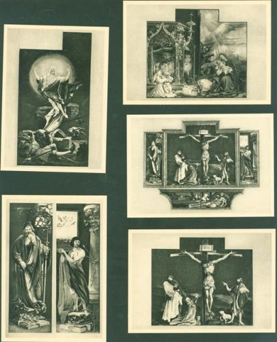 Colmar Lot mit 12 AK Museum Matthias Grünewald