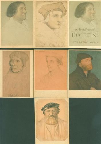 Lot mit 6 AK Originalumschlag Holbein der Jüngere Deutsche Kunst Kleinposten bis 20