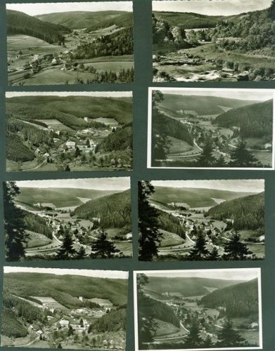 Hammereisenbach Lot mit 18 AK Originale aus dem Archiv des Metzverlages Klebereste rückseitig viele mehrfach