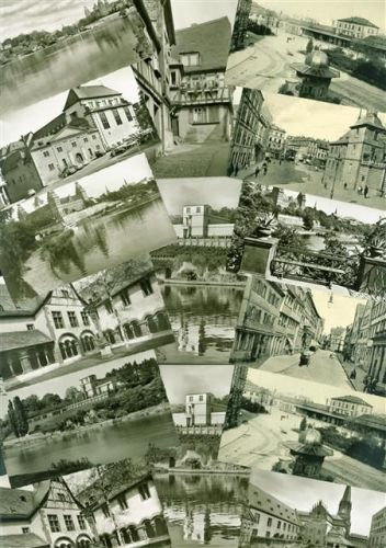 Aschaffenburg Lot mit 30 AK Aus dem Archiv des Metzverlages einige Repros