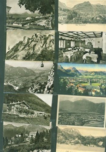 W8230 Bad Reichenhall Lot mit 25 AK Originale aus dem Archiv des Metzverlages teils Klebereste rückseitig Mönch Posten 21 bis 100 AK