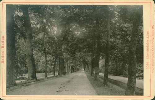 Baden-Baden Nr 1024 Lichtenthaler Allee