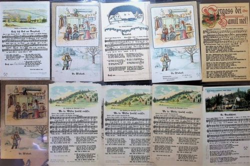 Lot mit 17 AK