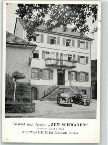 Schwanheim Landpost Schwanheim Gasthaus-Pension Zum Schwann Oldtimer
