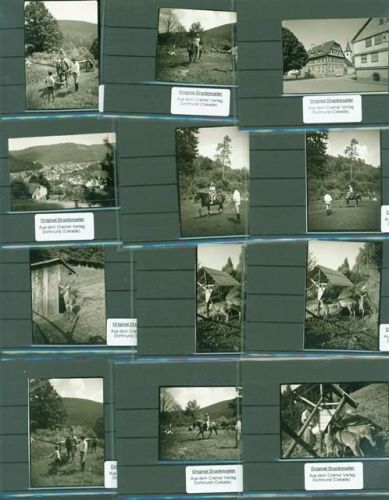 Calmbach Lot mit 22 Fotos unterschiedliche Grössen Original aus Archiv eines Ansichtskartenverlages