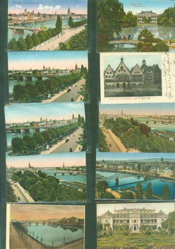 Frankfurt Lot mit 24 AK