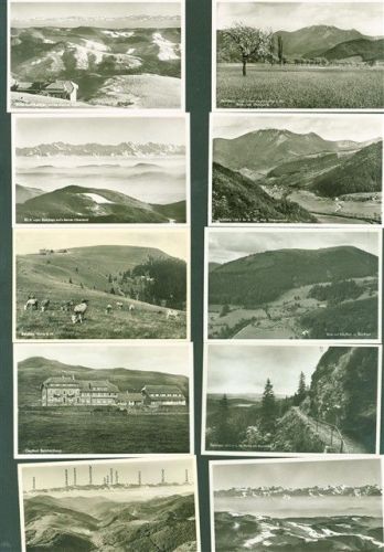 Belchen Lot mit 23 AK Originale aus dem Archiv des Metzverlags einige mehrfach