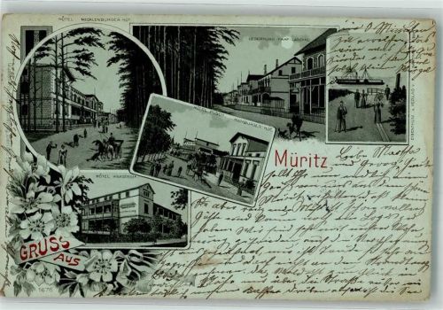 Graal-Müritz 1905 Hotel Mecklenburger Hof Hotel Pusch Hotel Anastasia