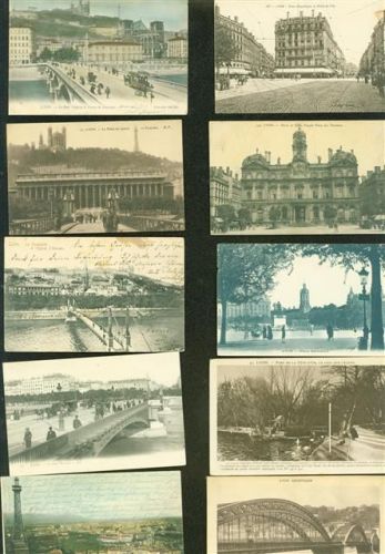 Lyon Lot mit 12 AK