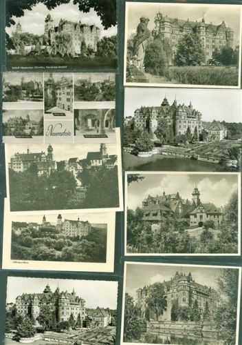 74632 W7113 Neuenstein , Württ Lot mit 22 AK Schloss Originale aus dem Archiv des Metzverlages einige mehrfach