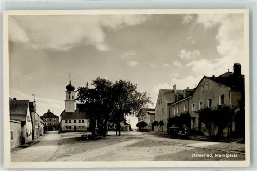 93491 W8491 Stamsried - Marktplatz