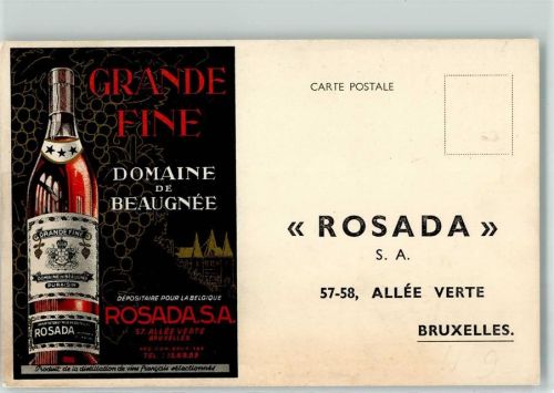 Brüssel Grande Fine Rosada Bestellkarte AK