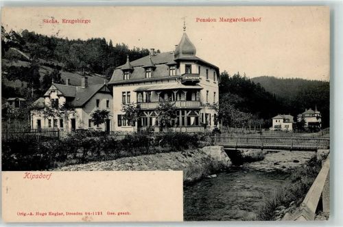 Kipsdorf 1913 Pension Magarethenhof