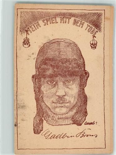 Gadbins Brons Todessprung Fliegerhaube Mein Spiel mit dem Tode , Totenkopf