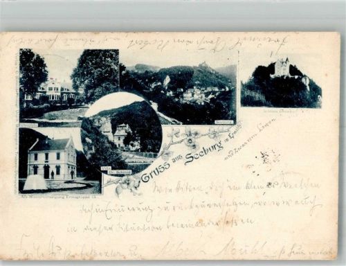 Seeburg 1897 Villa Dr. Schmid Wasserversorgungs-Anlage Schloss Uhenfels