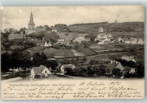 33813 W4811 Oerlinghausen 1905 - Sommerfrische Kirche