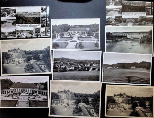 Bad Dürrheim Lot mit 21 AK Originale aus dem Archiv des Metzverlages