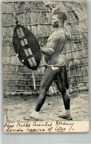 KwaZulu-Natal 1906 Tracht Zulu Warrior