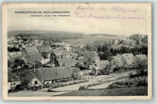 33813 W4811 Oerlinghausen - Blick von Tönsberge Sommerfrische