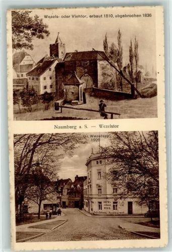 Naumburg Wezels- oder Viehtor Hotel Gr. Wezelsstraße
